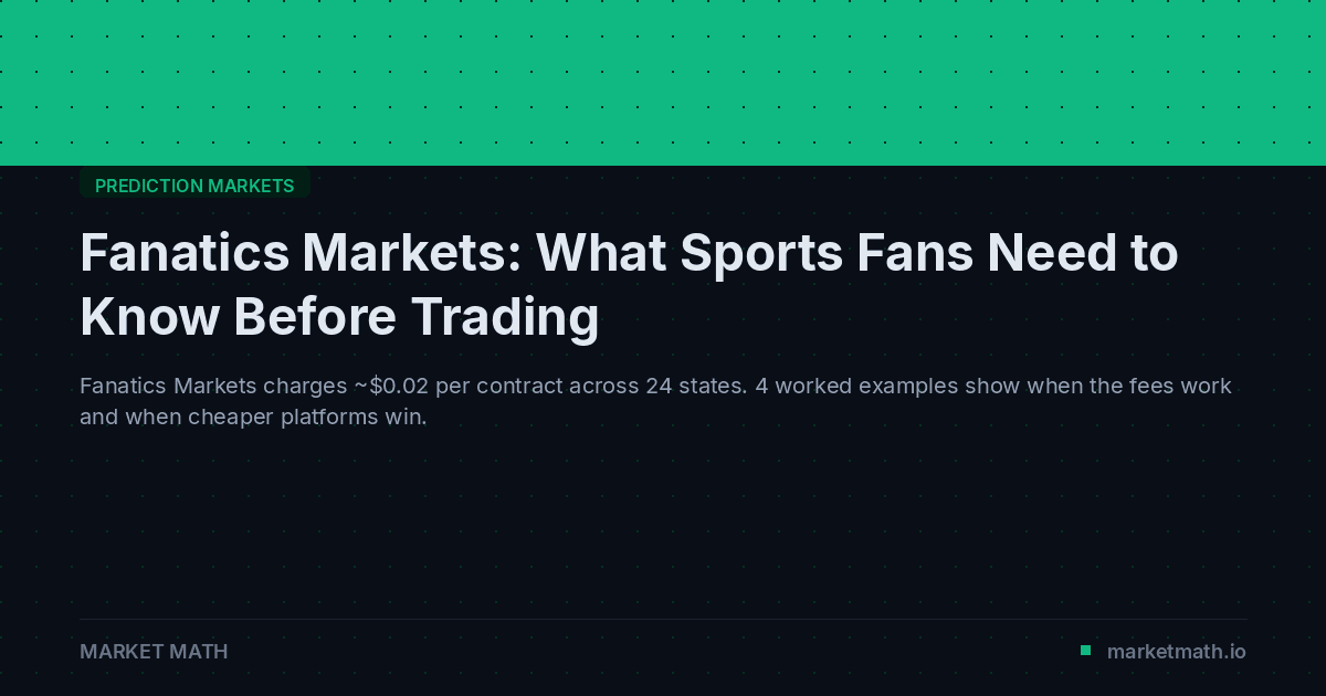 Fanatics Markets: What Sports Fans Need to Know Before Trading