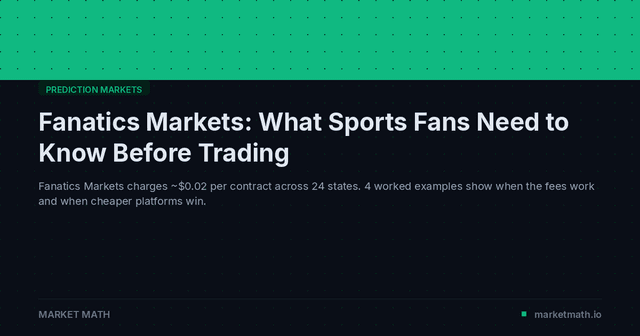 Fanatics Markets: What Sports Fans Need to Know Before Trading